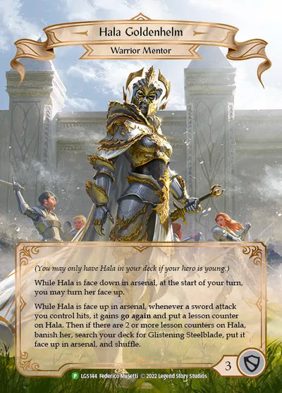 Hala Goldenhelm Rainbow Foil Promo