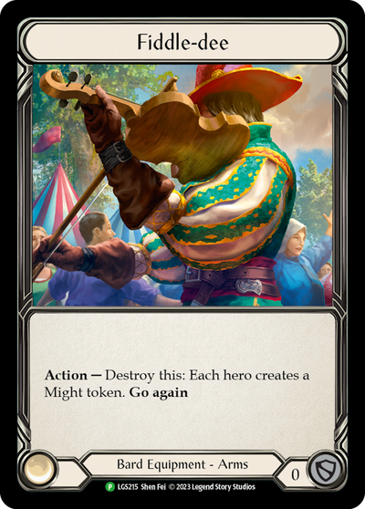 Fiddle-dee Rainbow Foil Promo