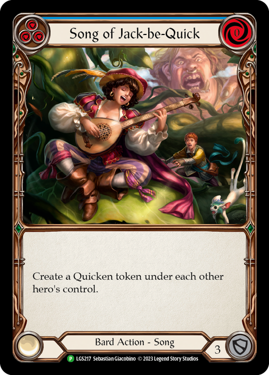 Song of Jack-be-Quick Rainbow Foil Promo