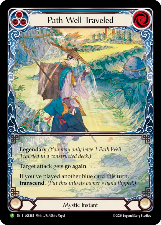 Path well Traveled Rainbow Foil Promo