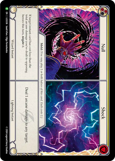 Null // Shock Cold Foil Promo