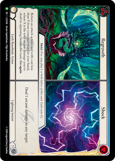 Regrowth // Shock Cold Foil Promo