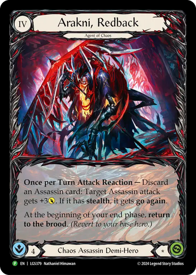 Arakni, Redback Rainbow Foil Promo