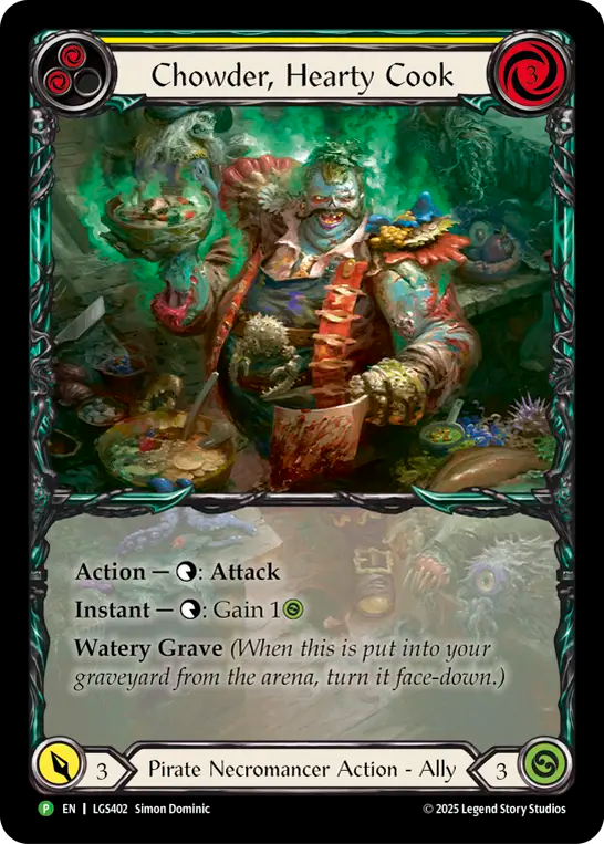 Chowder Rainbow Foil Promo