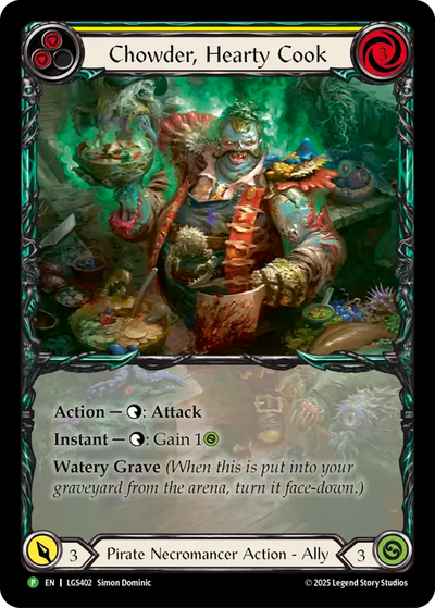 Chowder Rainbow Foil Promo