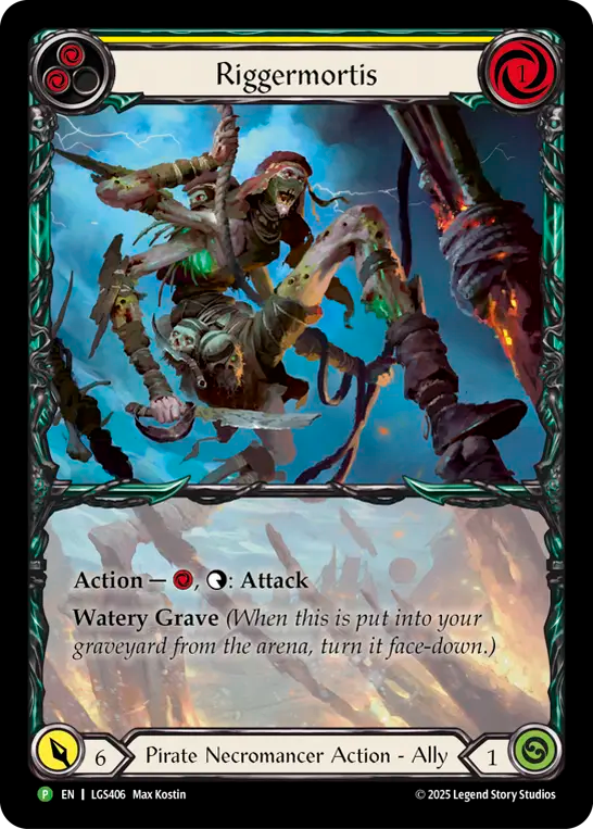 Riggermortis Rainbow Foil Promo