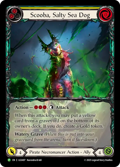 Scooba Rainbow Foil Promo