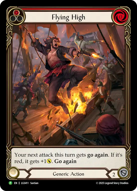 Flying High (Red) Rf Promo