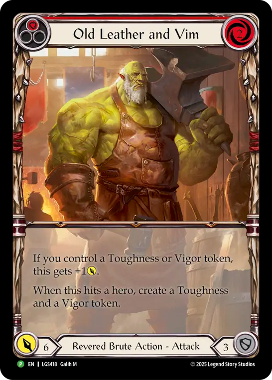 Old Leather and Vim Cf Promo