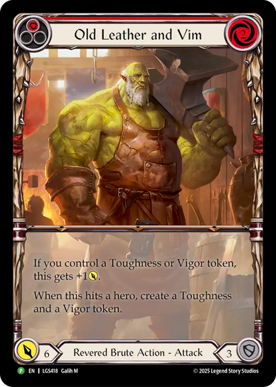 Old Leather and Vim Cf Promo