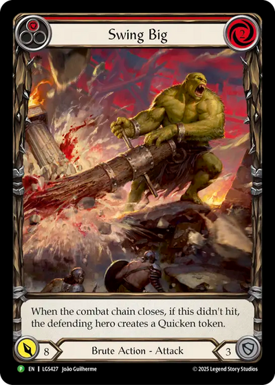 Swing Big Rainbow Foil Promo