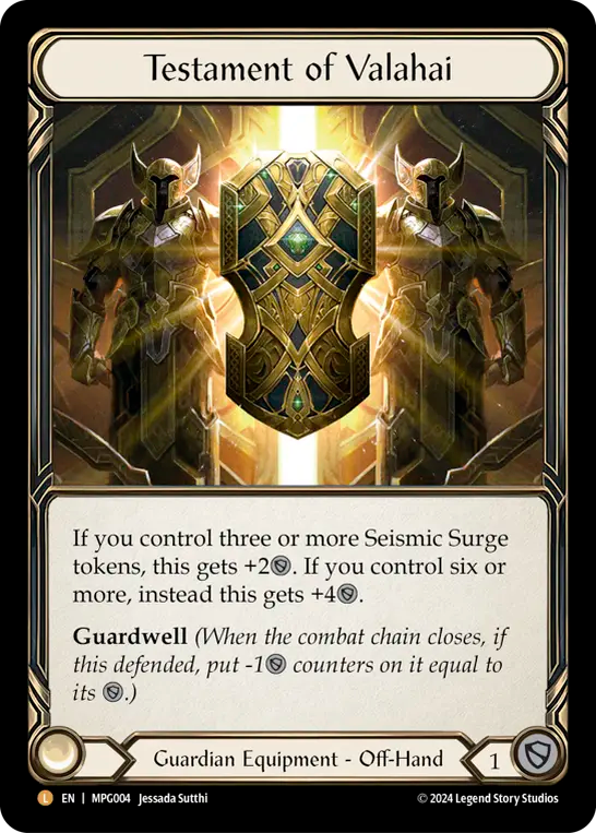 Testament of Valahai Rainbow Foil
