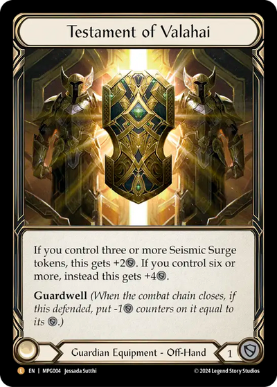Testament of Valahai Rainbow Foil