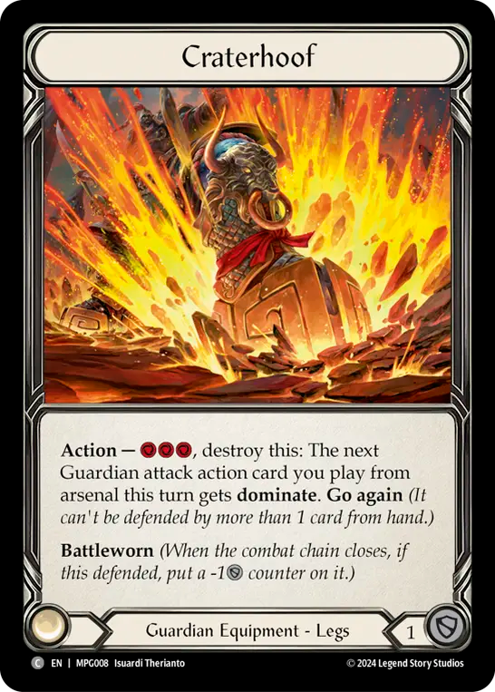 Craterhoof Cold Foil