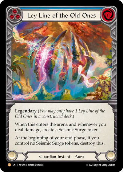 Ley Line of the Old Ones Rainbow Foil