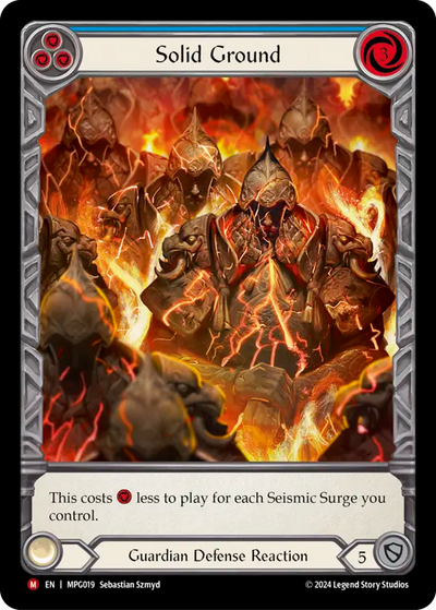Solid Ground Extended Art Rainbow Foil