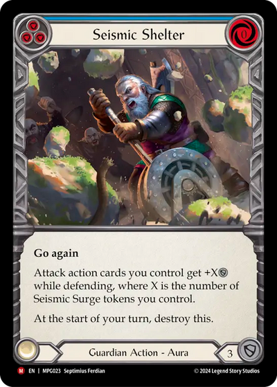 Seismic Shelter Rainbow Foil