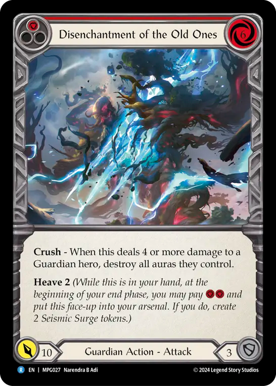 3x Disenchantment of the Old Ones
