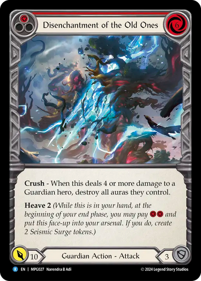 3x Disenchantment of the Old Ones