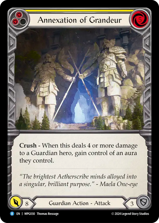 3x Annexation of Grandeur