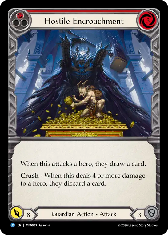 3x Hostile Encroachment