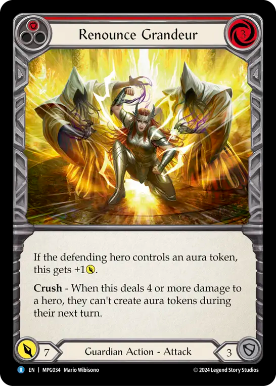 3x Renounce Grandeur