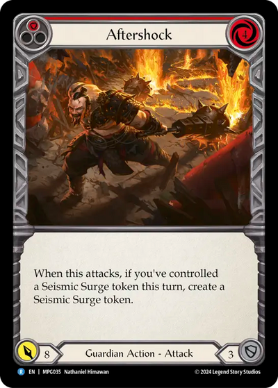 3x Aftershock (Red)