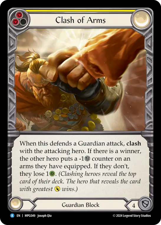 3x Clash of Arms