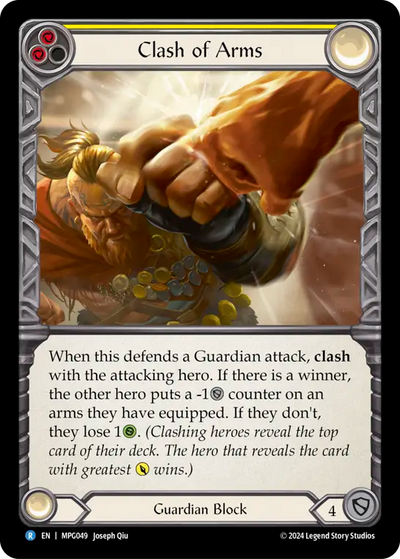 3x Clash of Arms