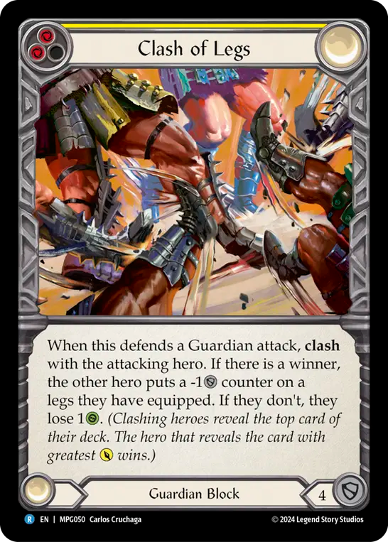 3x Clash of Legs