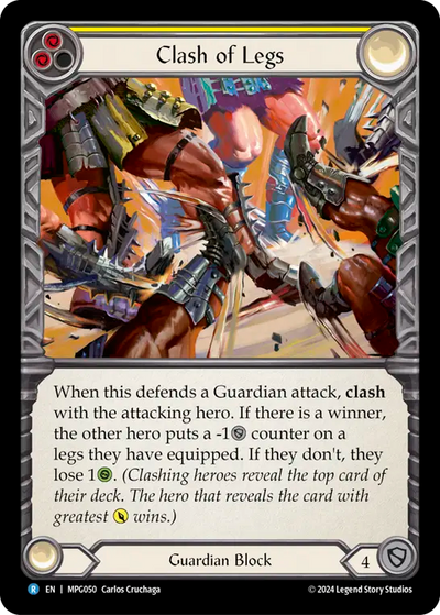 3x Clash of Legs