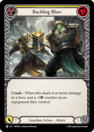 3x Buckling Blow (Yellow)