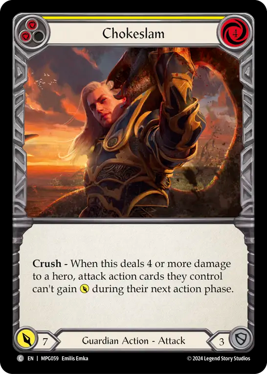 3x Chokeslam (Yellow)