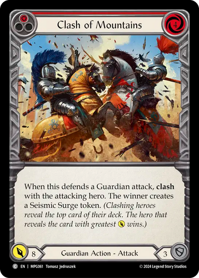 3x Clash Of Mountains (Red)