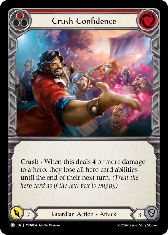 3x Crush Confidence (Red)