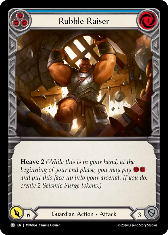 3x Rubble Raiser (Blue)