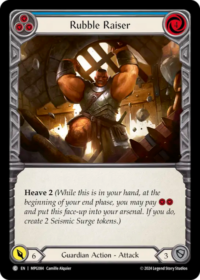 3x Rubble Raiser (Blue)