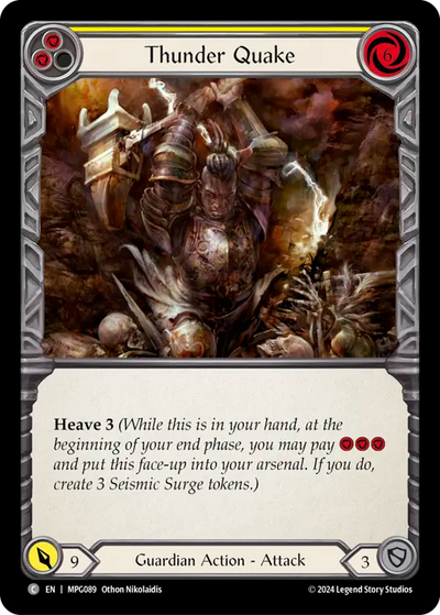3x Thunder Quaker (Yellow)