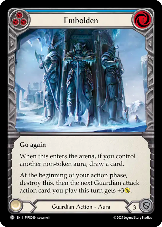 3x Embolden (Blue)