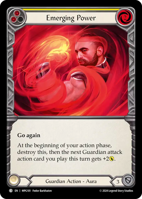 3x Emerging Power (Yellow)