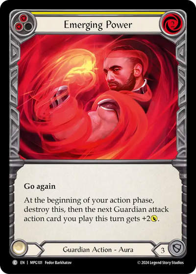 3x Emerging Power (Yellow)