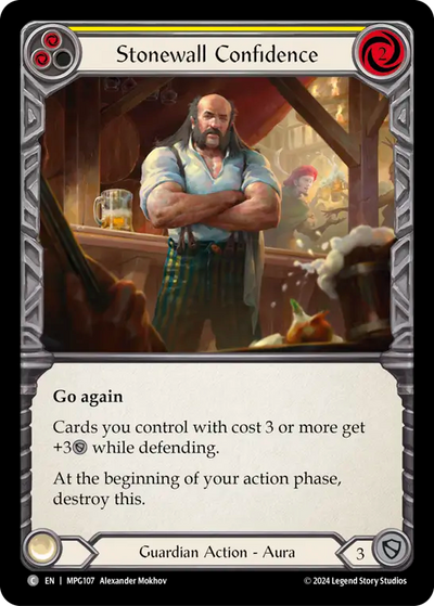 3x Stonewall Confidence (Yellow)