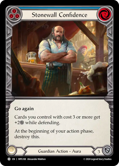 3x Stonewall Confidence (Blue)