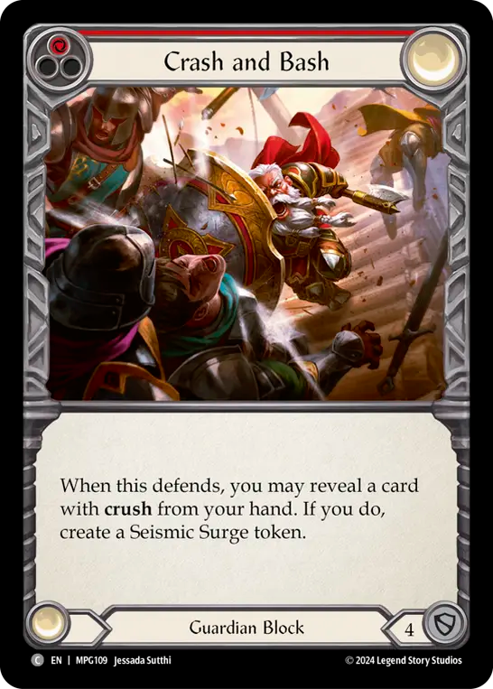 3x Crash and Bash (Red)