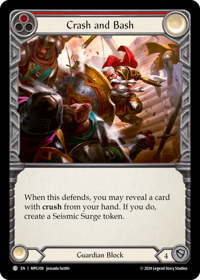 3x Crash and Bash (Red)