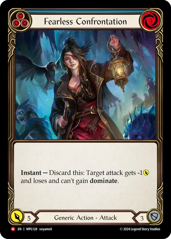 Fearless Confrontation Rainbow Foil