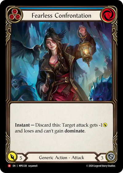 Fearless Confrontation Rainbow Foil
