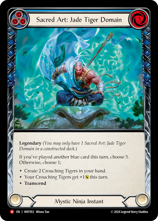 Sacred Art: Jade Tiger Domain