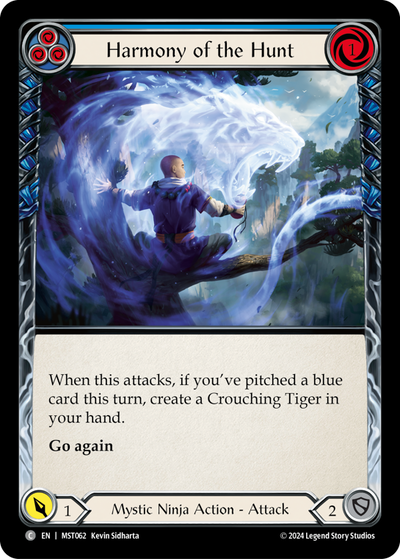 Harmony of the Hunt (Blue) Rainbow Foil