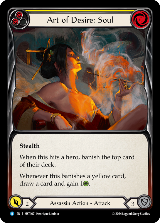 Art of Desire: Soul (Yellow) Rainbow Foil